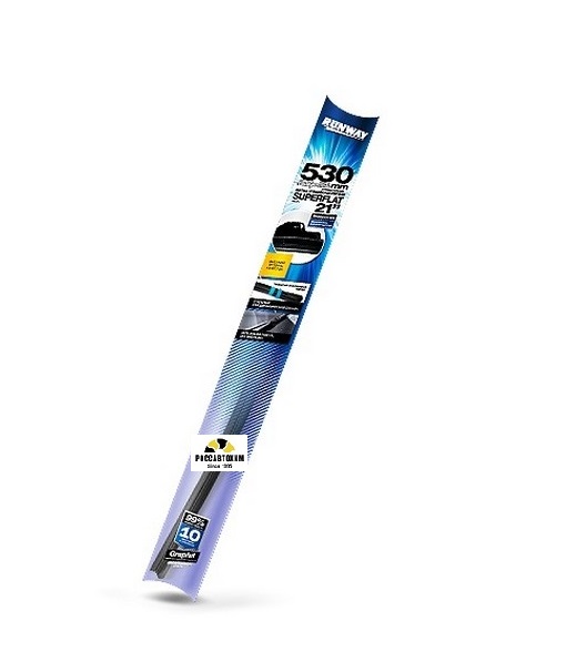 Щетка стеклоочистителя бескаркасная универсальная RW-21U SUPERFLAT 530мм