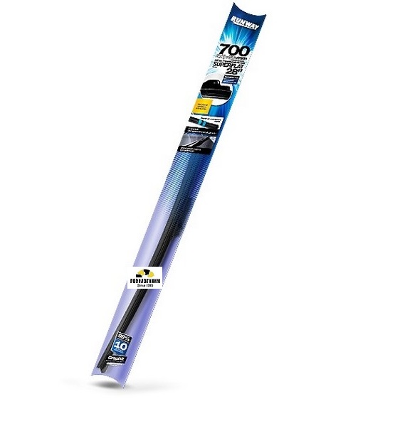 Щетка стеклоочистителя бескаркасная универсальная RW-28U SUPERFLAT 700мм