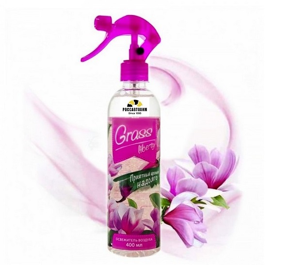 Ароматизатор спрей GRASS 400мл. ( триггер ) Liberty (Цветы Магнолии) 125117