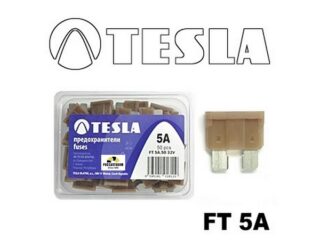 Предохранитель TESLA FT 5А (вилочка)
