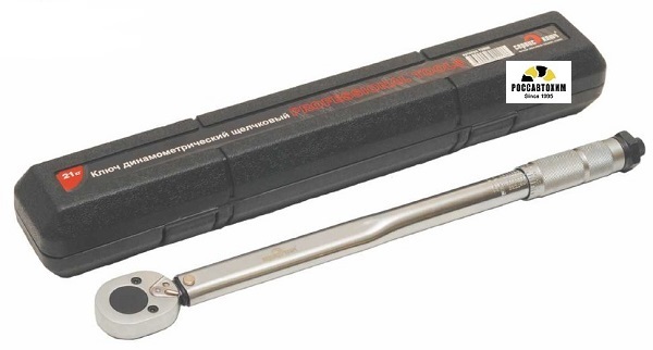 Ключ динамометрический 1/2 (42-210Nm) 470мм / 75000