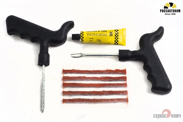 Набор ремонта шин в блистере (8 предм.) Сервис К / 73400 /