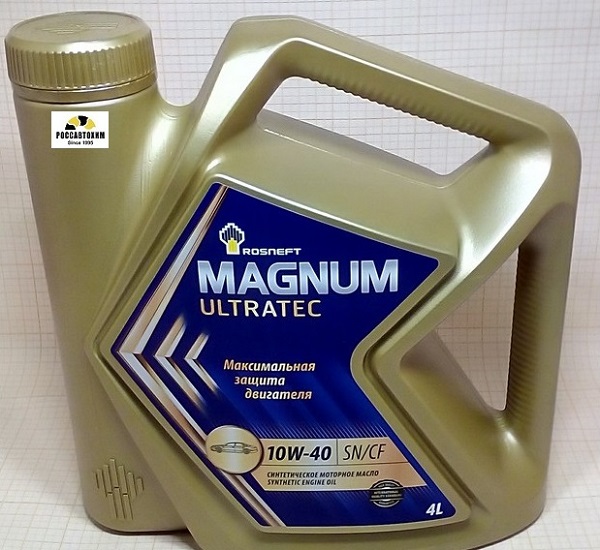 Масло моторное Роснефть Magnum Ultratec SN/CF 10W-40 4л синт.