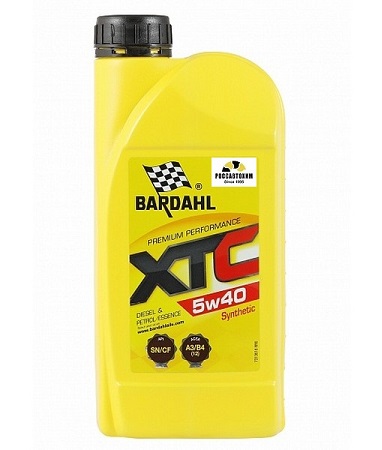 Масло моторное BARDAHL 36161 5W40 XTC SN/CF 1L (синт.)