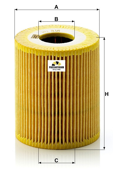 Фильтр масляный MANN HU818x