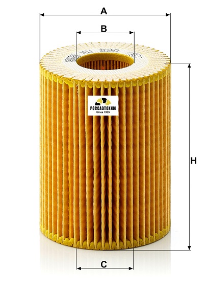 Фильтр масляный MANN HU820x