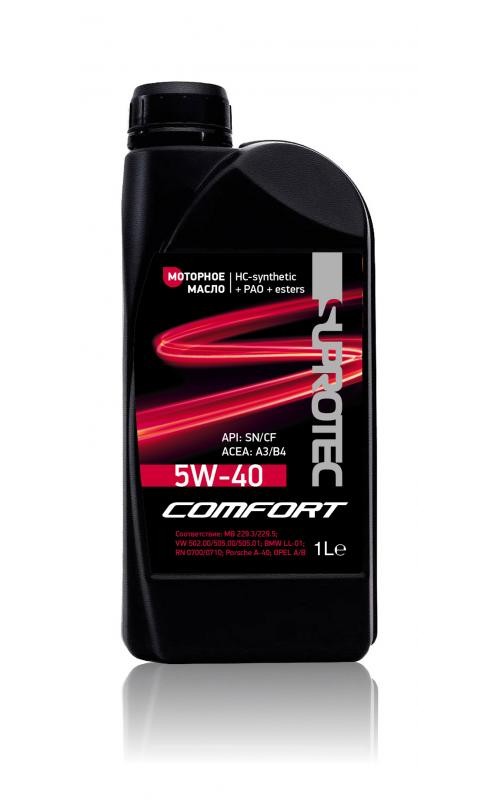 Масло моторное Suprotec Comfort 5W-40 1л