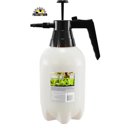 Опрыскиватель-помпа 1л RADIVAS (белый)