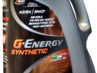 Масло моторное G-Energy Synthetic LongLife 10W40 1л