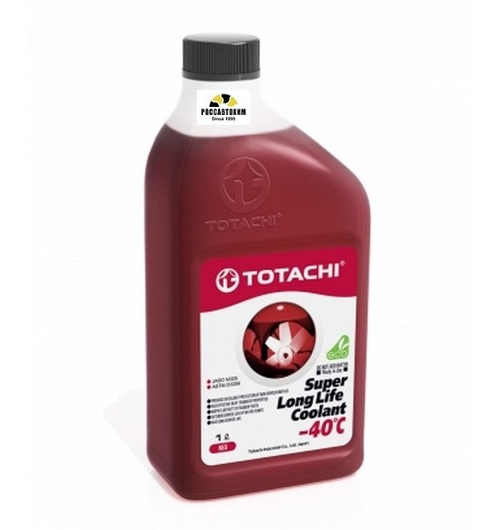 Антифриз TOTACHI SUPER LONG LIFE COOLANT Red -40C 1л