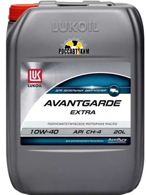 Масло моторное Лукойл-Авангард Экстра 10W40 20л п/с (пласт. канистра)