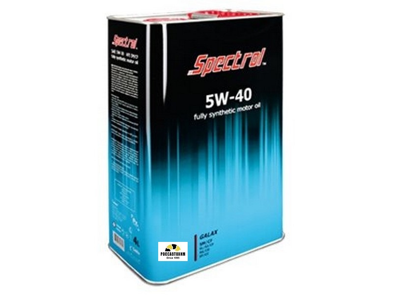 Масло моторное Спектрол Галакс 5W40 SМ/CF синт 4л