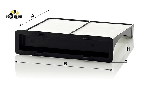 Фильтр салона MANN CU22004