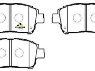 Колодки тормозные дисковые HSB HP5019
