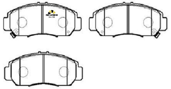 Колодки тормозные дисковые HSB HP5085