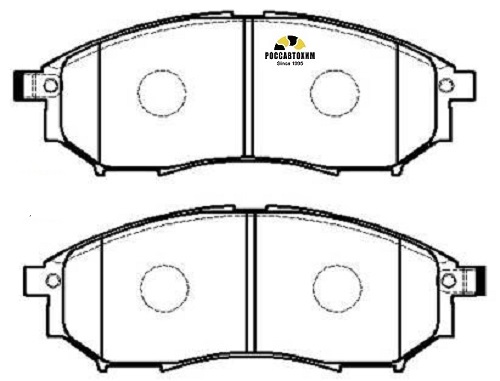 Колодки тормозные дисковые HSB HP5095