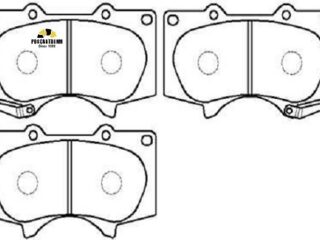 Колодки тормозные дисковые HSB HP5098