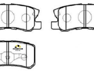 Колодки тормозные дисковые HSB HP5139