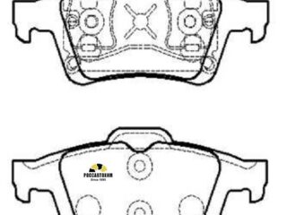Колодки тормозные дисковые HSB HP5142