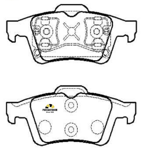 Колодки тормозные дисковые HSB HP5142