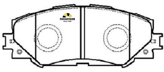 HP5176 Колодки тормозные дисковые