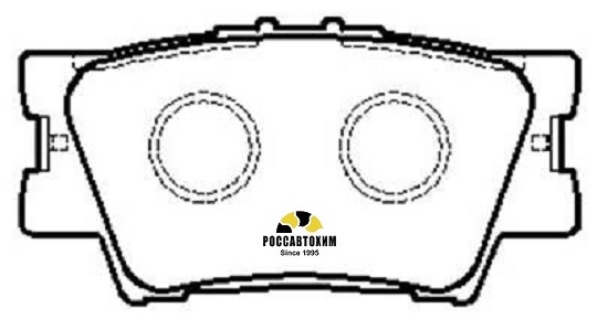 Колодки тормозные дисковые HSB HP5178