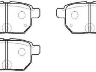 Колодки тормозные дисковые HSB HP5181