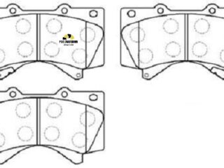Колодки тормозные дисковые HP5213