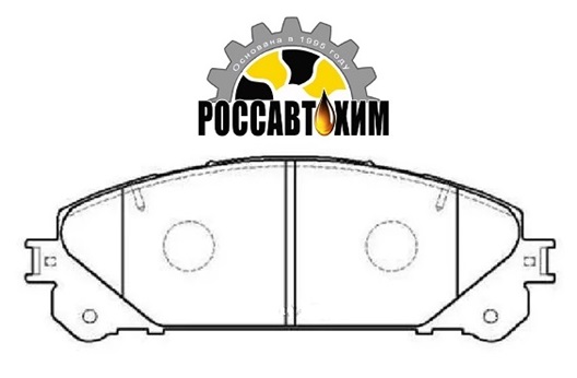 Колодки тормозные дисковые* HP5264