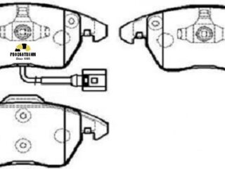 HP8002 Колодки тормозные дисковые
