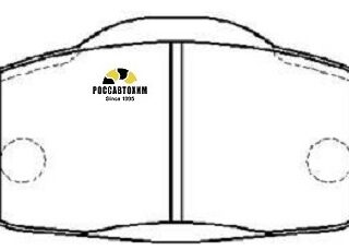 HP9974 Колодки тормозные дисковые