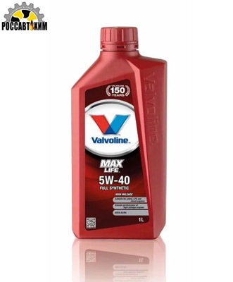 Масло моторное Valvoline MAXLIFE SAE 5W40 1L 872363