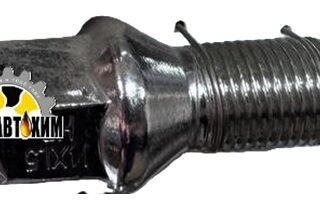 Болт М14*23*1,5 колесный, конус (S=17, Lобщ=50мм, хром) 11594