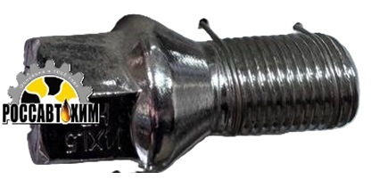 Болт М14*23*1,5 колесный, конус (S=17, Lобщ=50мм, хром) 11594