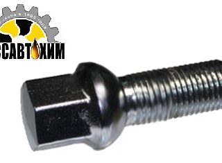 Болт М12*33*1,5 колесный, сфера S=17, Lобщ=58мм, хром) 11607
