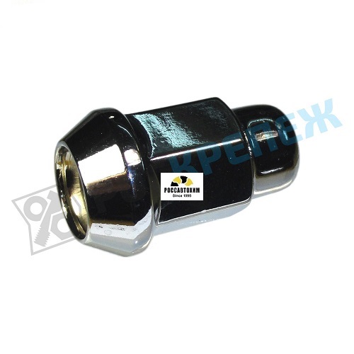 Гайка М12*1,5 колесная закрыт (S=19, L=35,5мм, хром) 19706