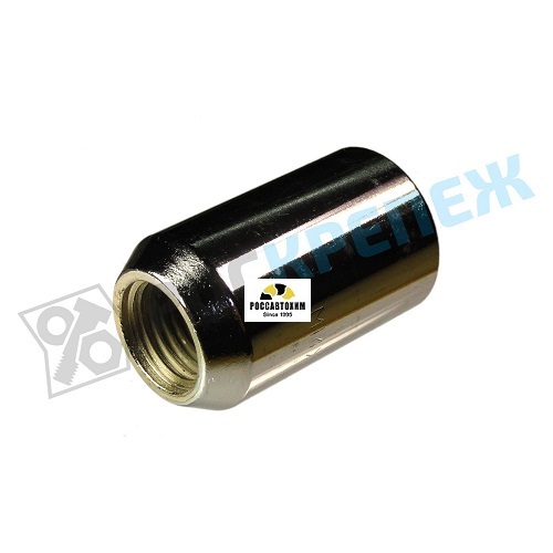 Гайка М14*1,5 колесная открыт (вн/ш Hex15, L=37мм, хром) 19711