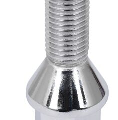 Болт М12*25*1,5 колесный, конус (S=17, Lобщ=52мм, хром) 11593