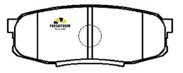 Колодки тормозные дисковые HP5214