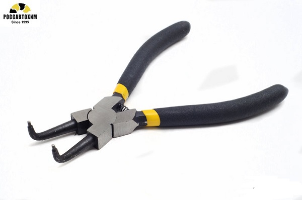 Съемник стопорного кольца ( сжим изогн. ) Сервис ключ / 71723 /