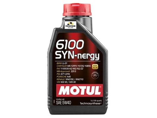Масло моторное MOTUL 6100 SYN-Nergy 5w-40 ( 1 L) /111689/