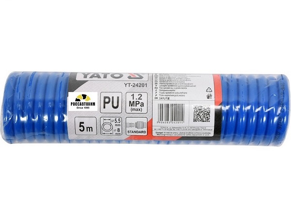 YT-24201 Шланг воздушный витой 5 м