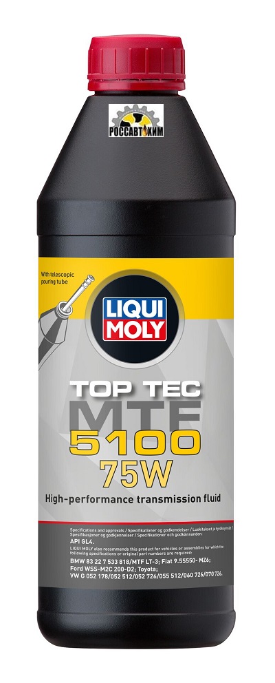 Масло трансмиссионное LIQUI MOLY Top Tec MTF 5100 75W 1л 20842