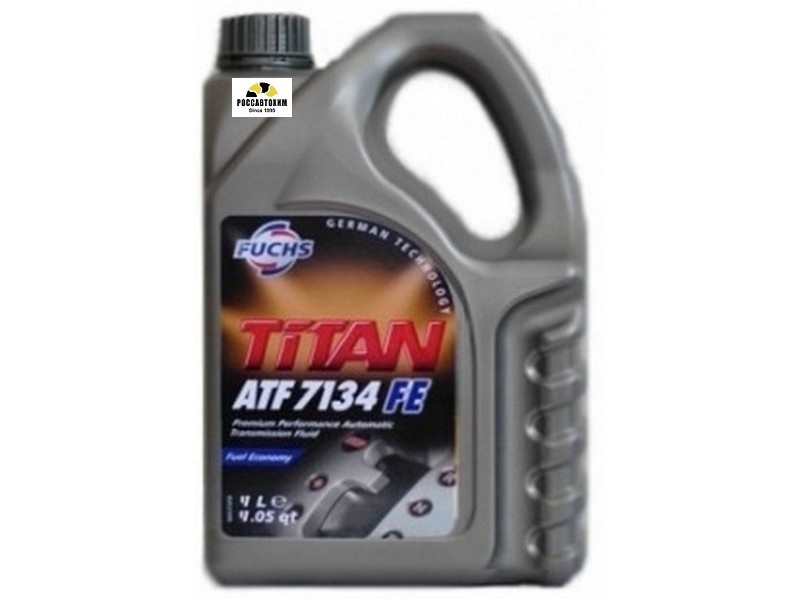 Масло трансмиссионное TITAN ATF 7134 FE для АКПП 4л