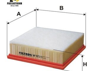 Фильтр воздушный FILTRON AP072/3