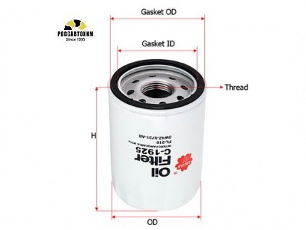 Фильтр масляный Sakura C1925