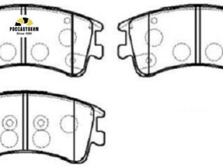 Колодки тормозные дисковые HSB HP5141