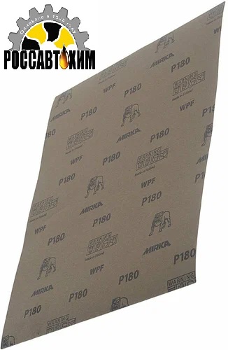 Наждачная водостойкая бумага WPF №180 Мирка