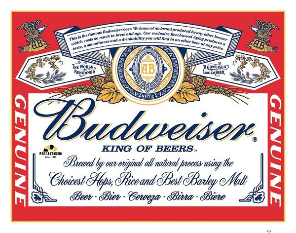 979 BUDWEISER - LABEL