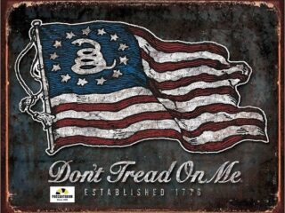 1873 DTOM-Vintage Flag картинка металл.оригинал